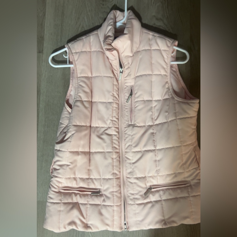 Ralph Lauren Light Pink Quilted Vest